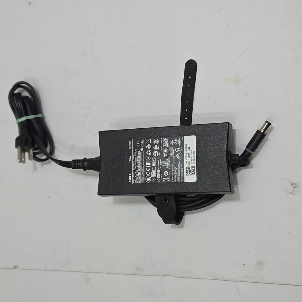 Genuine OEM Dell 130W Laptop Charger AC Adapter LA130PM190 063P9N 19.5V 6.7A...